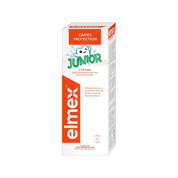 Elmex Junior 6–12 Jahre Mundspülung 400 ml
