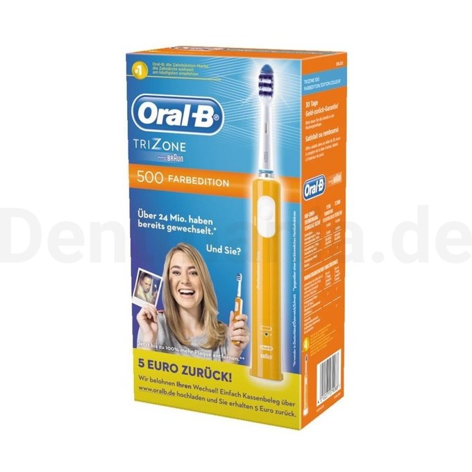 Braun Oral B TriZone 500 D16 ORANGE Zahnbürste