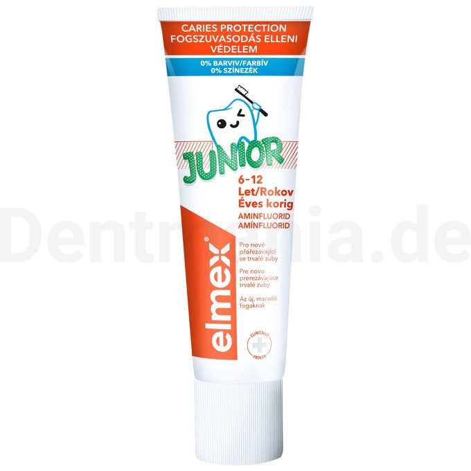 Elmex Junior 6–12 Jahre Zahncreme 75 ml