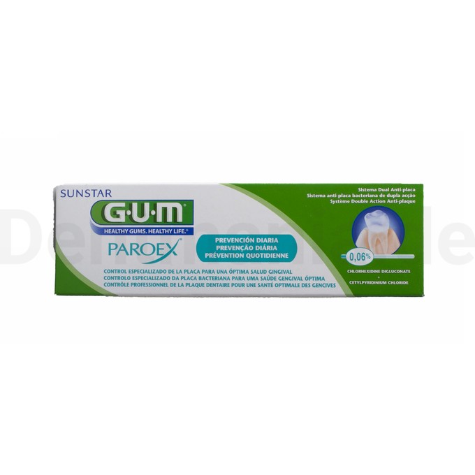 GUM Paroex Zahncreme mit 0,06% CHX 75 ml