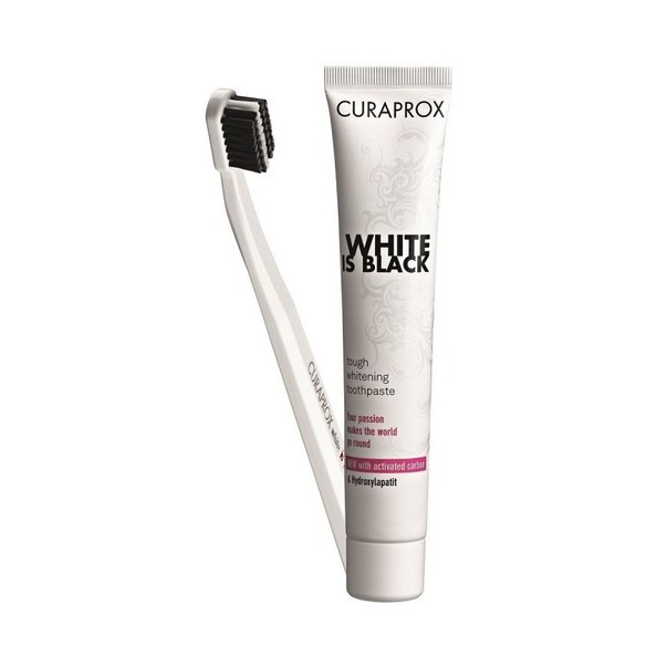 Curaprox White is black Kit