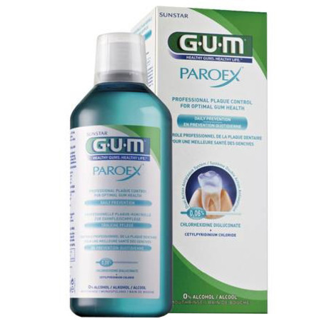 GUM Paroex (CHX 0.06%) Mundspülung 500 ml