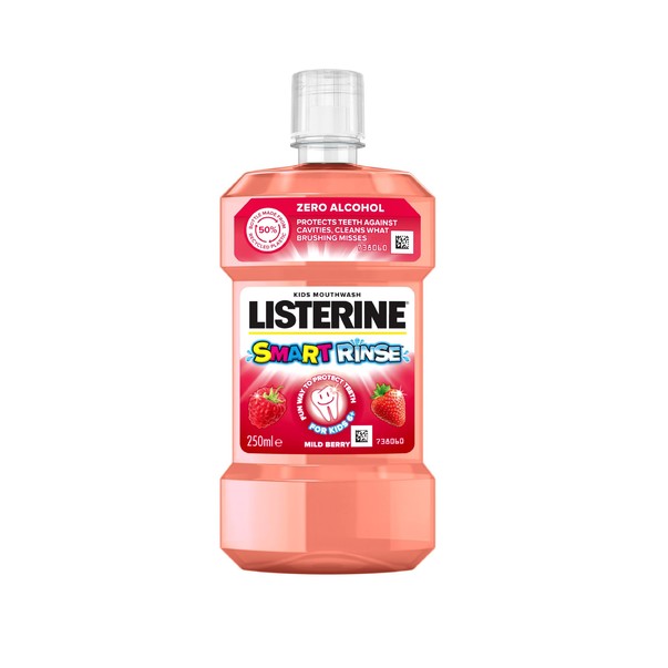 Listerine Smart Rinse Berry Mundspülung  250 ml(Kinderpflege)