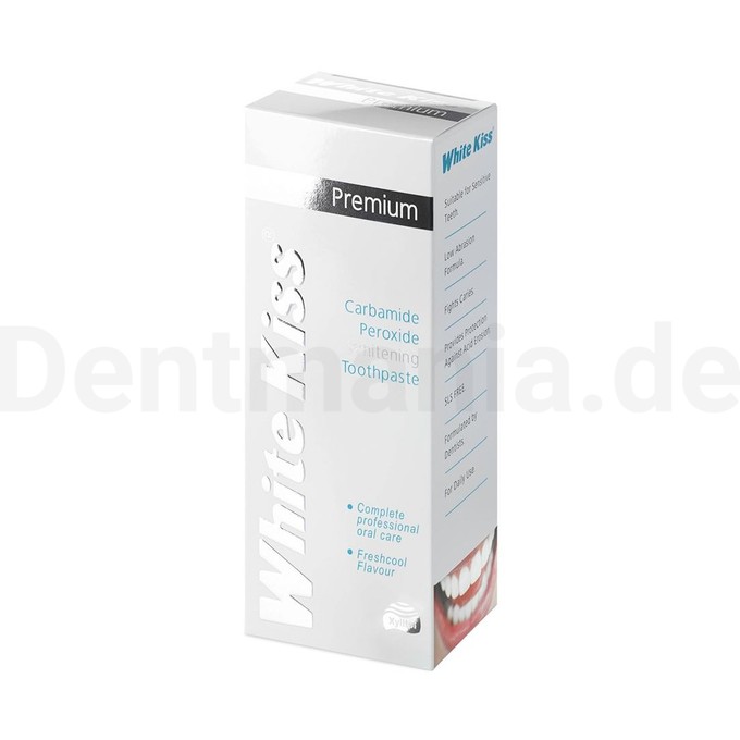 White Kiss Premium Aufhellung-Zahncreme 75 ml