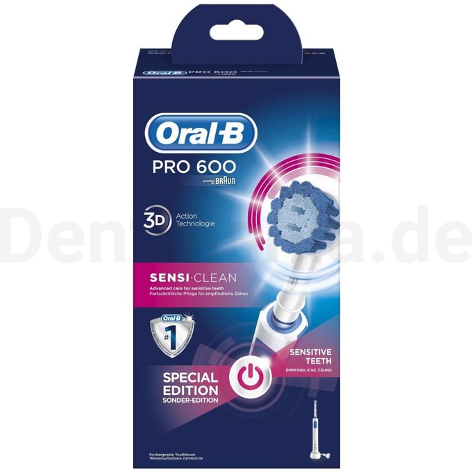 Oral-B PRO 600 Sensi-clean Zahnbürste