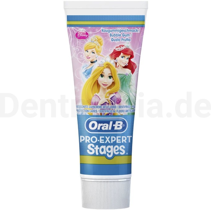 Oral-B Pro Expert Stages Car/Prinzess Kinderzahncreme 75 ml