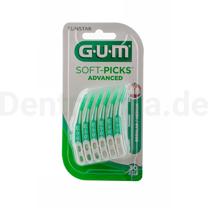 GUM Soft Picks Advanced Interdentalbürsten Regular 30 St