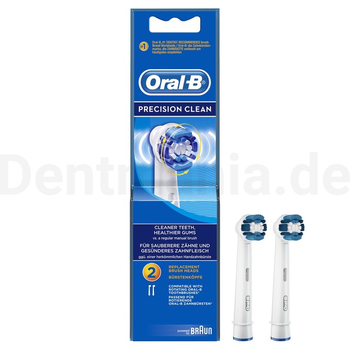 Oral-B Precision Clean EB 20-2 Ersatzbürsten 2 St