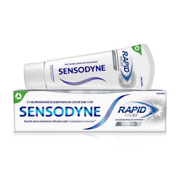 Sensodyne Rapid Whitening Zahnpasta 75 ml