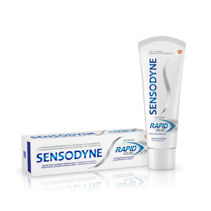 Sensodyne Rapid Whitening Zahnpasta 75 ml