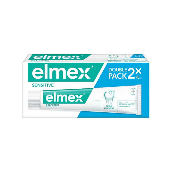 Elmex Sensitive Zahncreme 2x75 ml