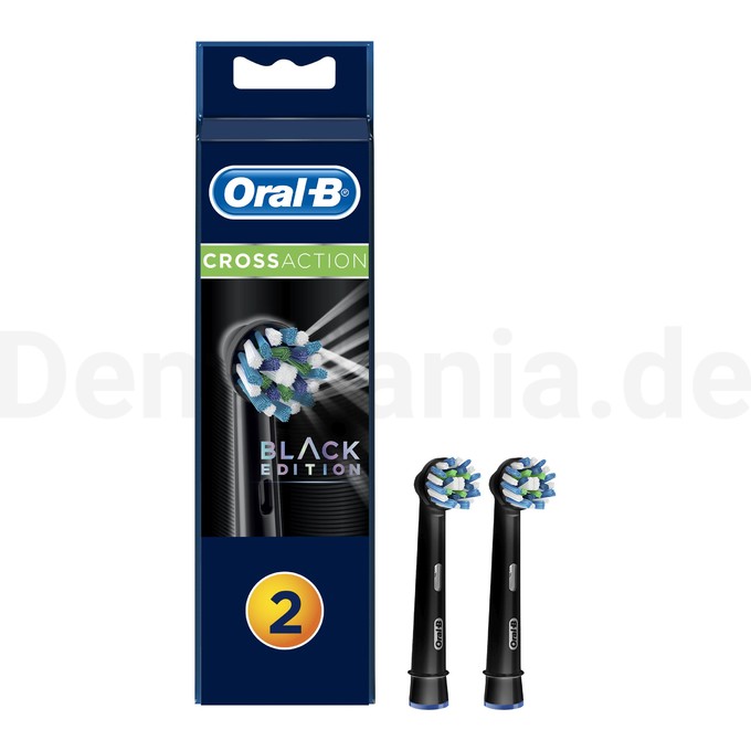 Oral-B EB50-2 CrossAction Black, 2 St.