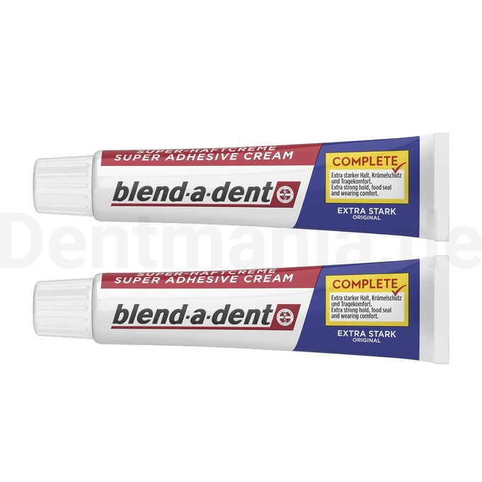 Blend-a-dent Complete Extra Stark Haftcreme 2×47 g