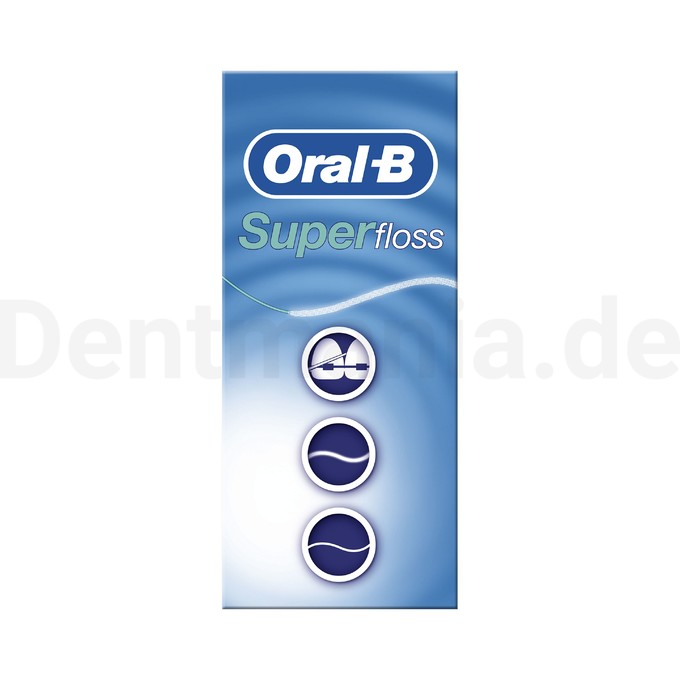 Oral-B Superfloss Zahnseide 50 Stk