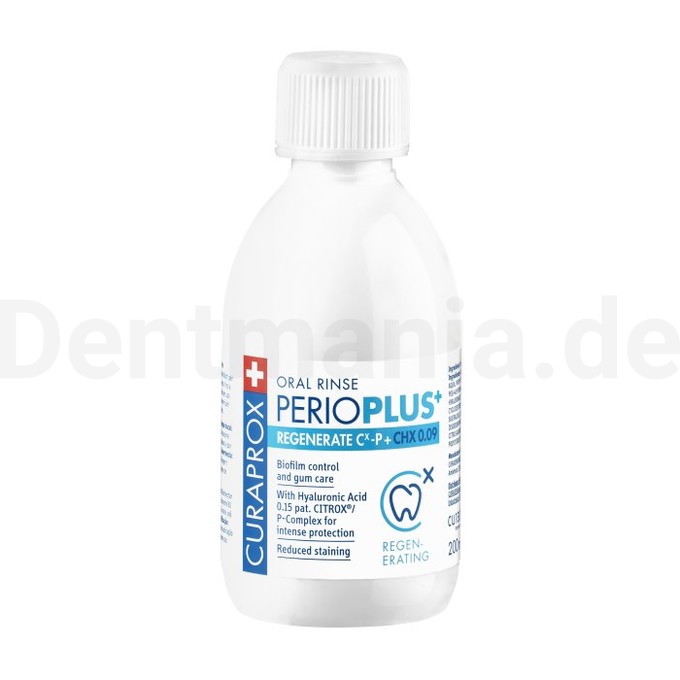 Curaprox Perio Plus+ Regenerate 0,09% Mundspülung 200 ml
