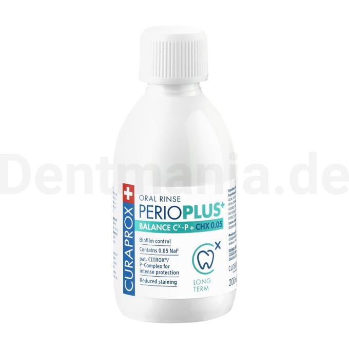 Curaprox Perio Plus+ Balance 0,05% Mundspülung 200 ml