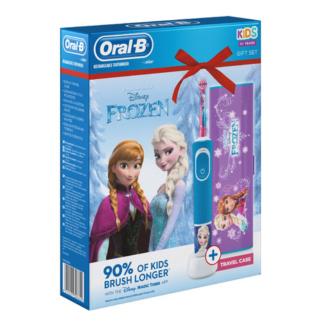 Oral-B Kids Frozen Zahnbürste + Reise-Etui