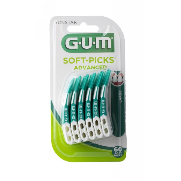 GUM Soft Picks Advanced Large Interdentalbürsten 60 St.
