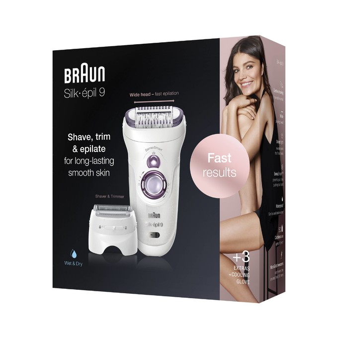 Braun Silk épil 9-710 SensoSmart Wet&Dry Epilierer