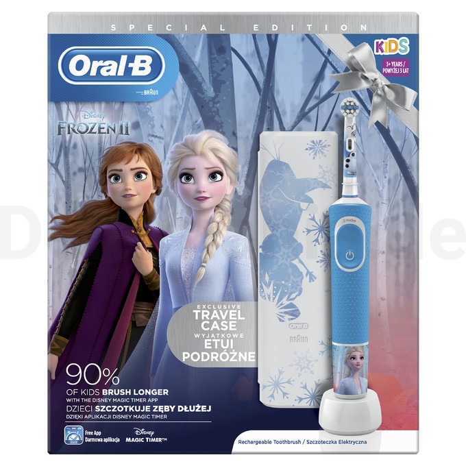 Oral-B Vitality Kids Frozen Zahnbürste + Reise-Etui