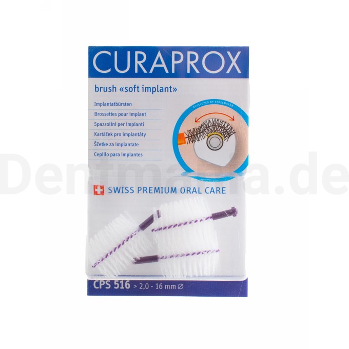 Curaprox CPS 516 Soft Implant Interdentalbürste 3 St.