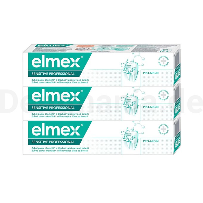 Elmex Sensitive Professional Zahncreme 3x75 ml