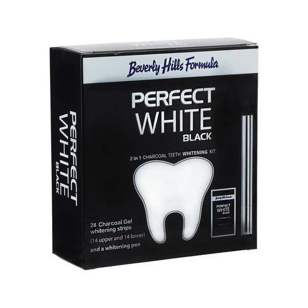 Beverly Hills Formula Perfect White Black Charcoal Whitening Kit & Pen