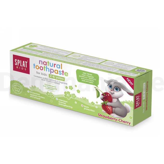 Splat Kids 2-6 Strawberry-Cherry Kinderzahnpasta 50 ml
