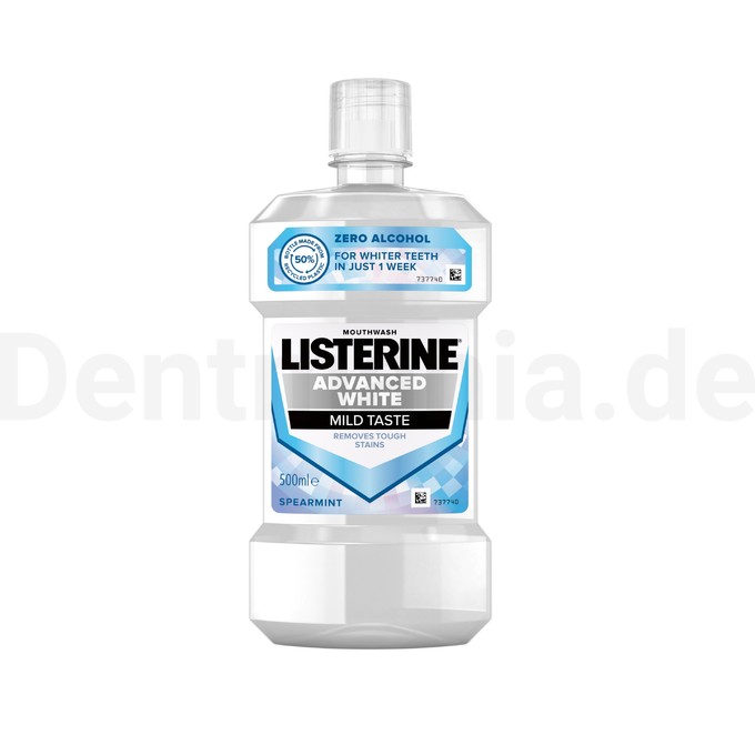 Listerine Advanced White Mild Taste Mundspülung  500 ml