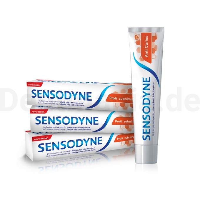 Sensodyne Anti Caries Zahnpasta 3x75ml