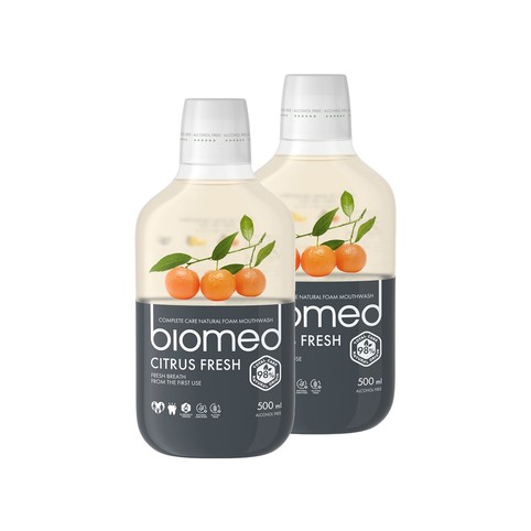 Biomed Citrus Fresh Mundspülung 2x500 ml