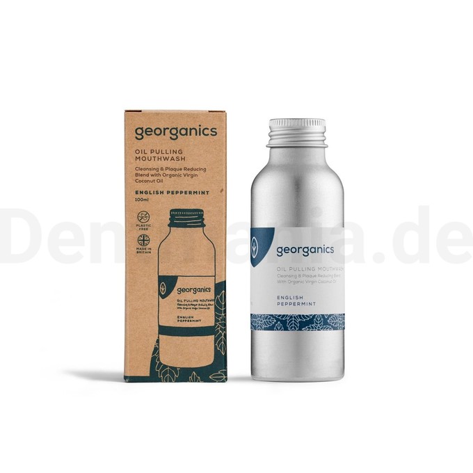 Georganics English Peppermint Mundwasser 100 ml