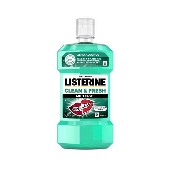 Listerine Clean & Fresh Mild Taste Mundspülung 500 ml