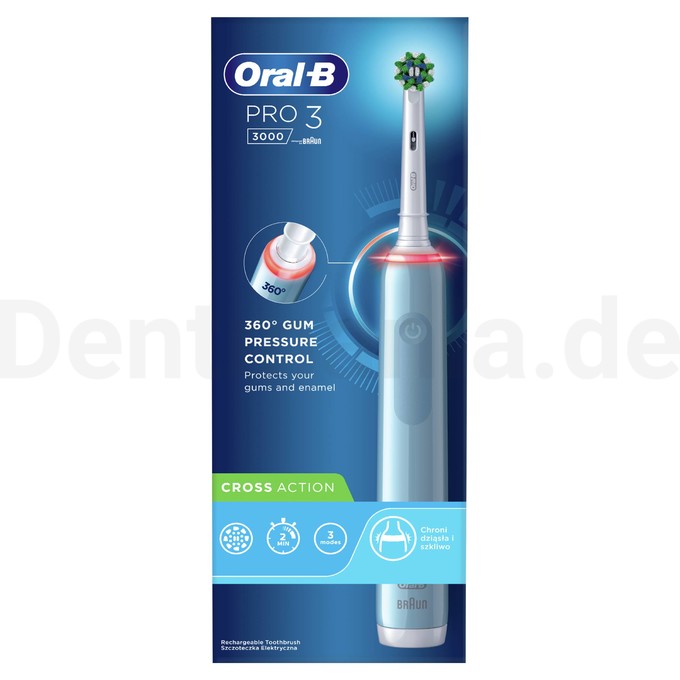 Oral-B PRO 3000 Blue Zahnbürste