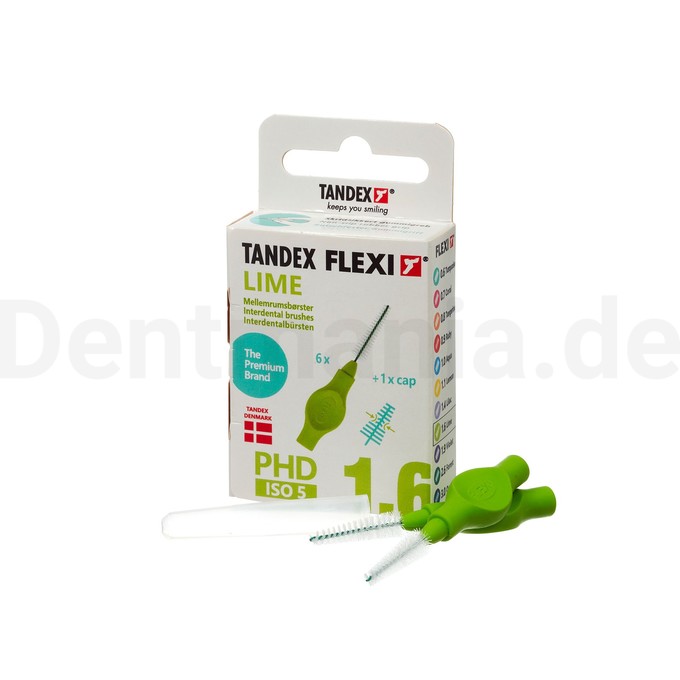 Tandex Flexi 1,6 Lime Interdentalbürste 6 St.