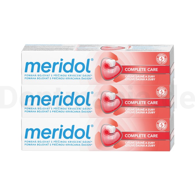 Meridol Complete Care Sensitive Gums&Teeth Zahnpasta 3x75 ml