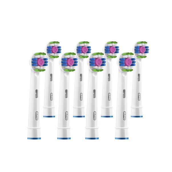 Oral-B 3D White CleanMaximiser Ersatzbürsten 4 + 4 St.