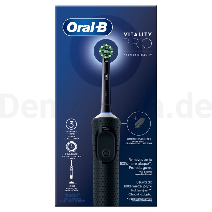 Oral-B Vitality PRO Black Elektrische Zahnbürste