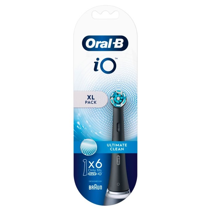 Oral-B iO Ultimate Clean Black Ersatzbürsten 6 St.