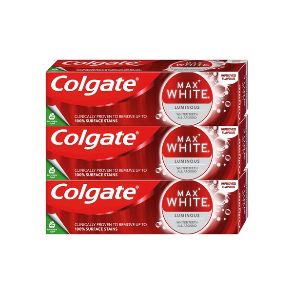 Colgate Max White One Luminous Zahnpasta 3x75 ml
