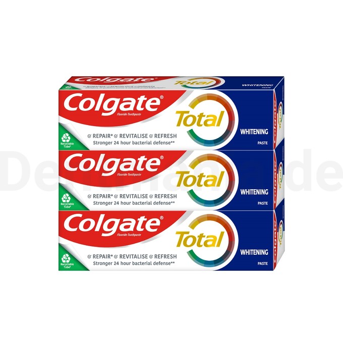 Colgate Total Whitening Zahnpasta 3x75 ml
