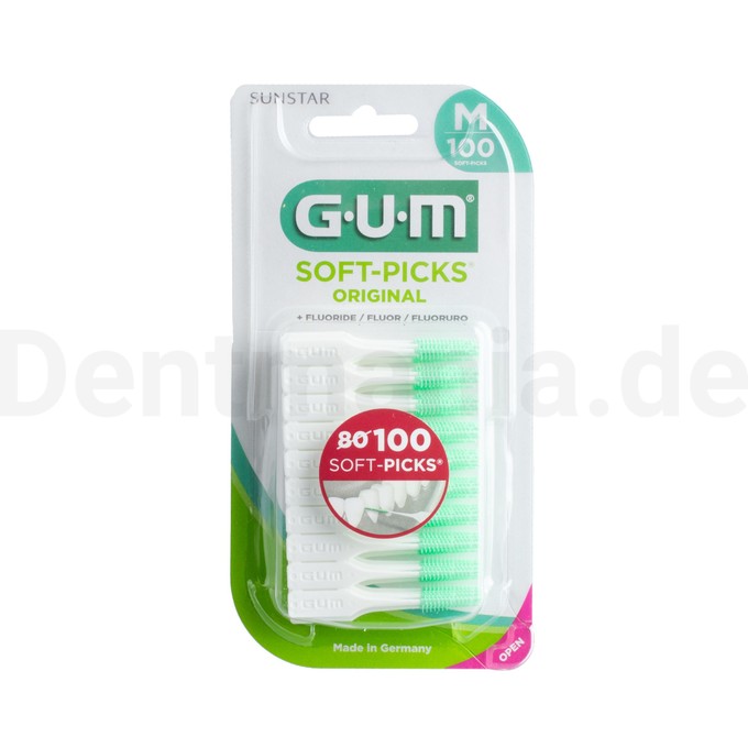 GUM Soft Picks Original Medium Interdentalbürste 100 St.