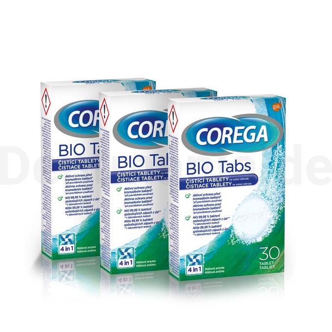 Corega Tabletten  Antibakterial 3x30 St.