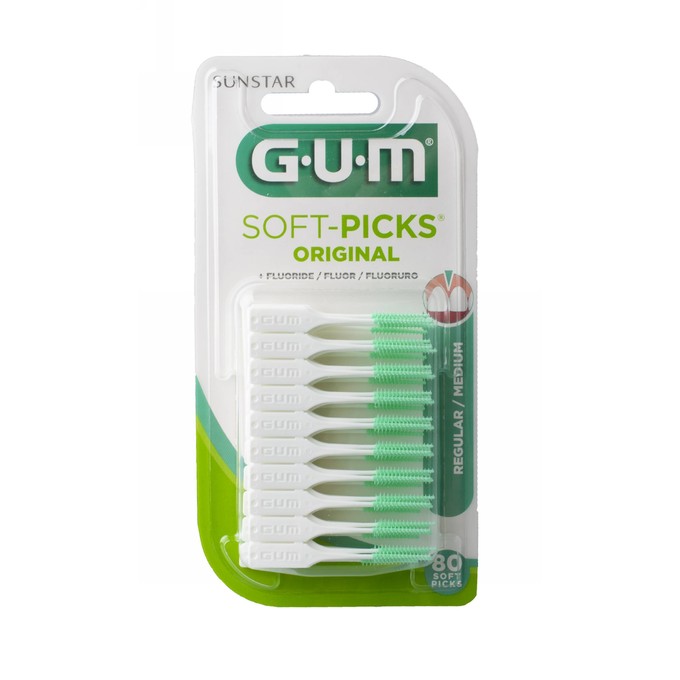 GUM Soft Picks Medium 80 St.