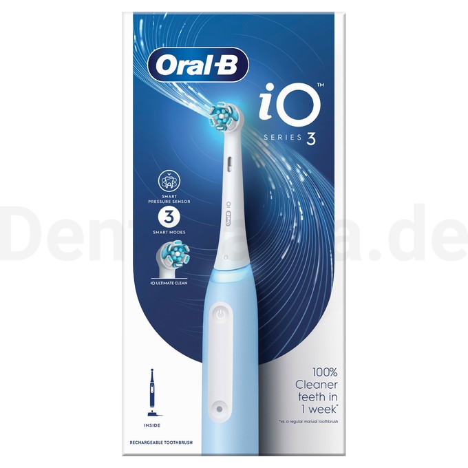 Oral-B iO Series 3 Blue Magnetische Zahnbürsten