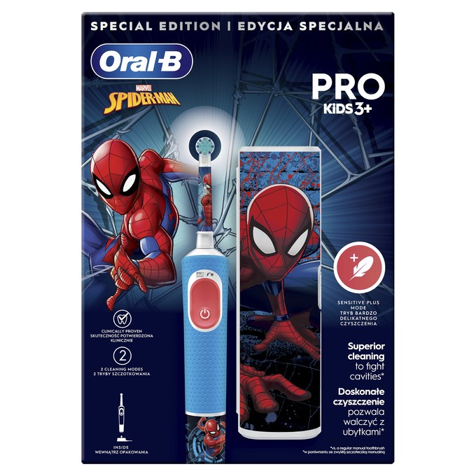 Oral-B Pro Kids Spiderman Zahnbürste