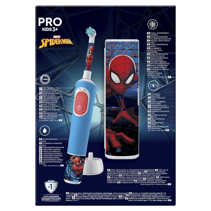 Oral-B Pro Kids Spiderman Zahnbürste