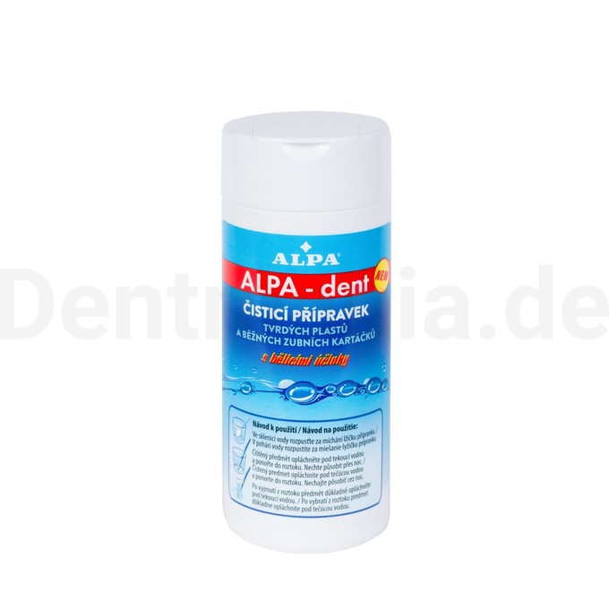 Alpa Dent zur Reinigung künstlicher Zähne 150 g
