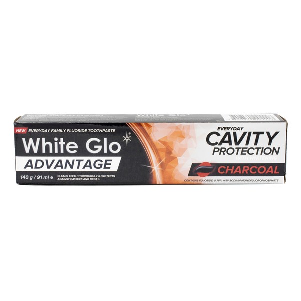 White Glo Charcoal Zahnpasta 140 g