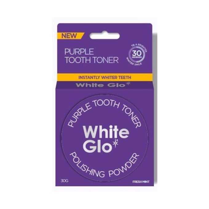 White Glo Purple Zahnpulver 30 g